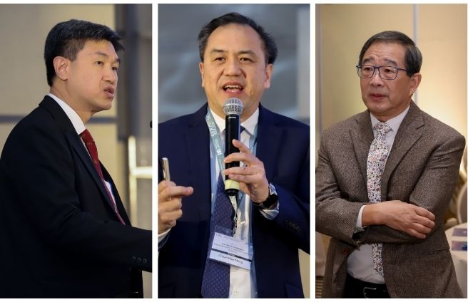 (From left to right):&nbsp;Mr. Phang Hsiao Chung, Mr. Chuan Wee Meng and&nbsp;Mr. George Lim, SC