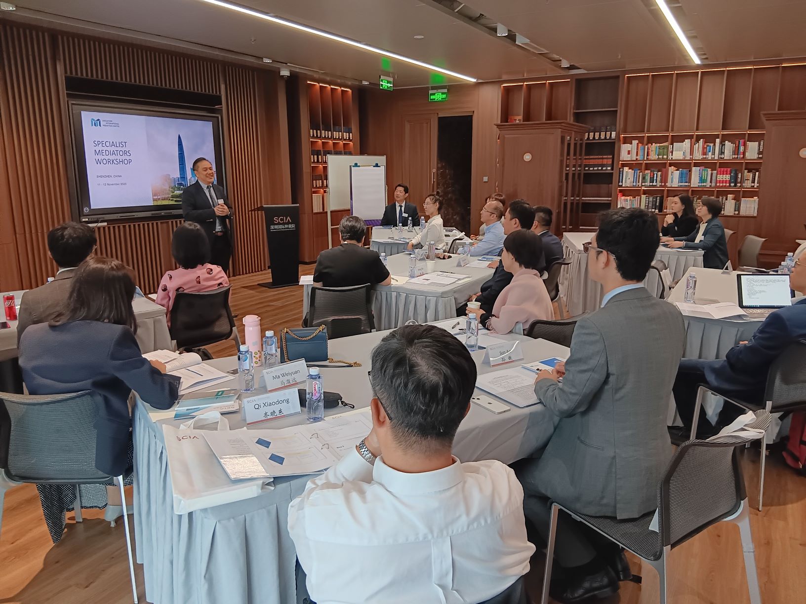 Mr. Chuan Wee Meng conducting the workshop.